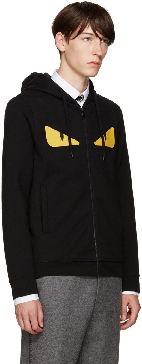 fendi jacket with eyes|fendi eyes hoodie.